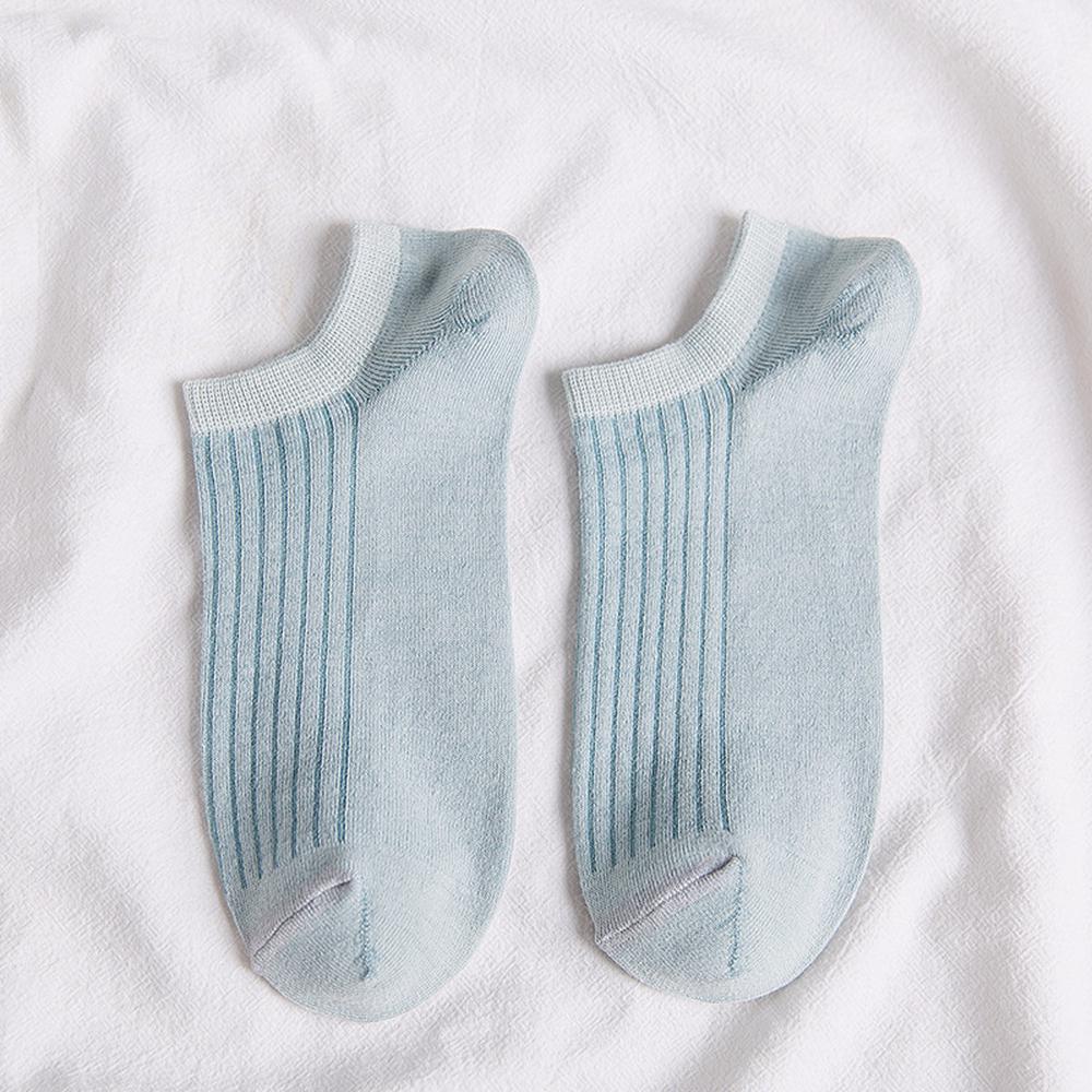 Vớ cotton 5 màu đơn giản