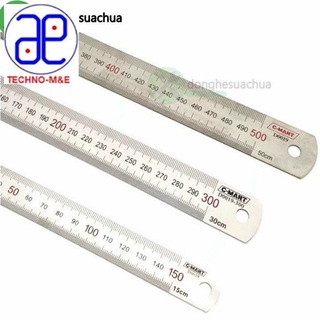 Thước lá C-Mart D0019-300 300mm (30cm)
