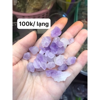 Vụn tím thô Amethyst thanh tẩy handmade