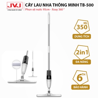 Cây lau nhà thông minh 2 trong 1 Xiaomi Deerma TB500 Bông lau sợi carbon, thấm hút tốt, Chổi Lau Nhà Tự Vắt Cao Cấp