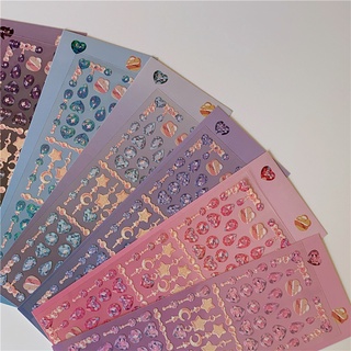 Shiny sequins beaded pendants stickers diy tag chasing stars