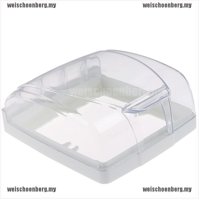 Nắp nhựa bảo vệ ổ cắm điện gắn tường thiết kế chống thấm nước tiện lợi | BigBuy360 - bigbuy360.vn