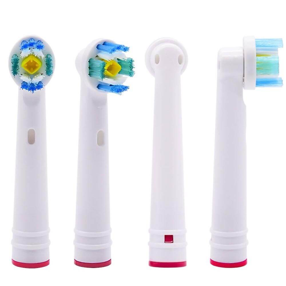 Oral-B EB18-P New 𝗣𝗿𝗼 𝗪𝗵𝗶𝘁𝗲 𝟯𝗗, set bộ 4 Đầu Bàn Chải đánh răng điện thay thế Minh House