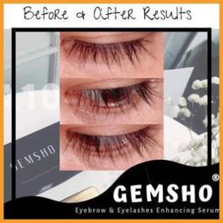Dưỡng Dài Mi Dày Mi GEMSHO Hàng Chính Hãng Tinh Chất Serum Gemsho Eyelash & Eyebrow Enhancing Từ Mỹ auth | BigBuy360 - bigbuy360.vn