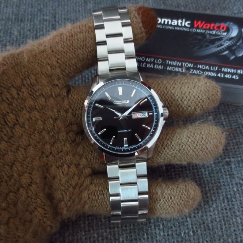 ĐỒNG HỒ CƠ NAM CITIZEN AUTOMATIC TỰ ĐỘNG NẠP CÓT NHẬT BÃI XỊN