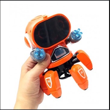 Đồ Chơi Robot Nhảy Múa Phát Nhạc Và Đèn Led Thú Vị Dành Cho Bé sẵn hàng