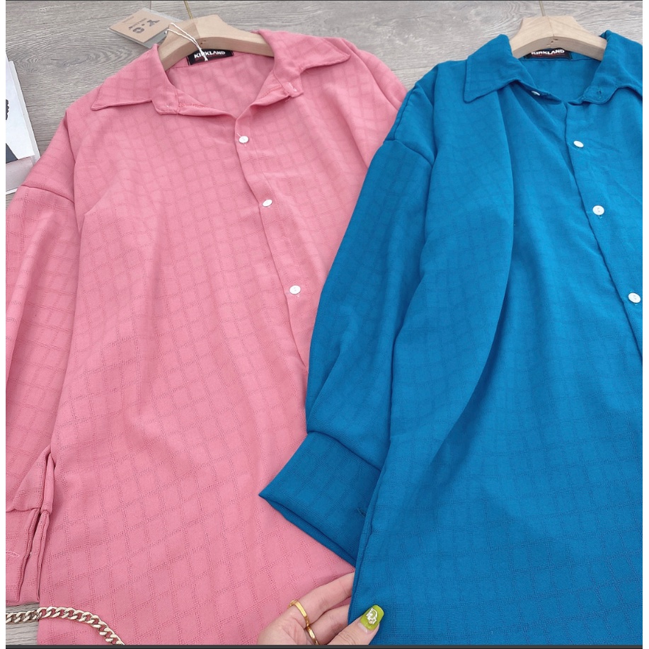 Váy Sơ Mi Nữ Cao Cấp from rộng dáng Suông kẻ đuôi tôm, Đầm nữ xinh dáng dài mặc đi chơi phong cách Hàn Quốc 2022