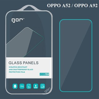 Oppo A52 / Oppo A92 / Oppo A53 -Kính cường lực trong suốt chính hãng Gor thủy tinh nhập khẩu chống bám mồ hôi và vân tay