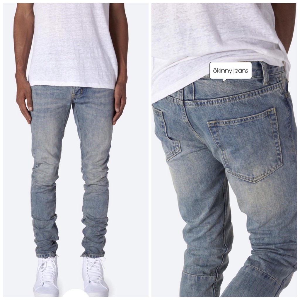{Freeship +Voucher 20k} QUẦN JEANS DÀI NAM XANH SKINNY TRƠN WASH XÁM VẢI XỊN ĐẸP FORM CHUẨN (ảnh thật 100%) 121