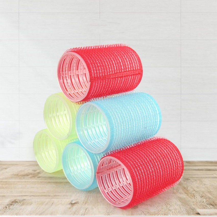 Lô cuốn tóc tự dính tạo kiểu mái cúp mái bay lô uốn tóc mái tiện lợi DANA