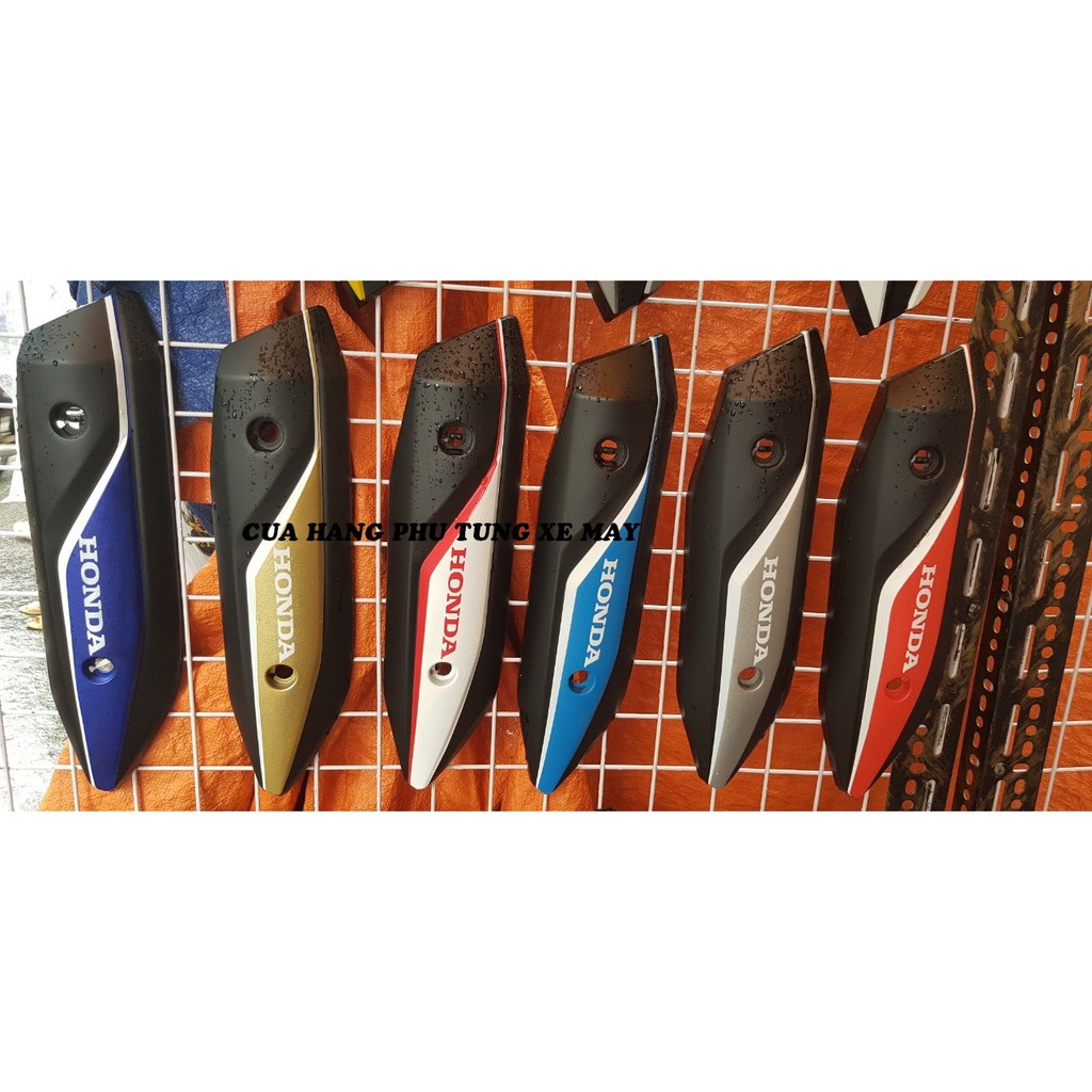 Ốp pô sơn Airbrush cao cấp cho xe Honda Vision 2014 - 2019 đủ màu