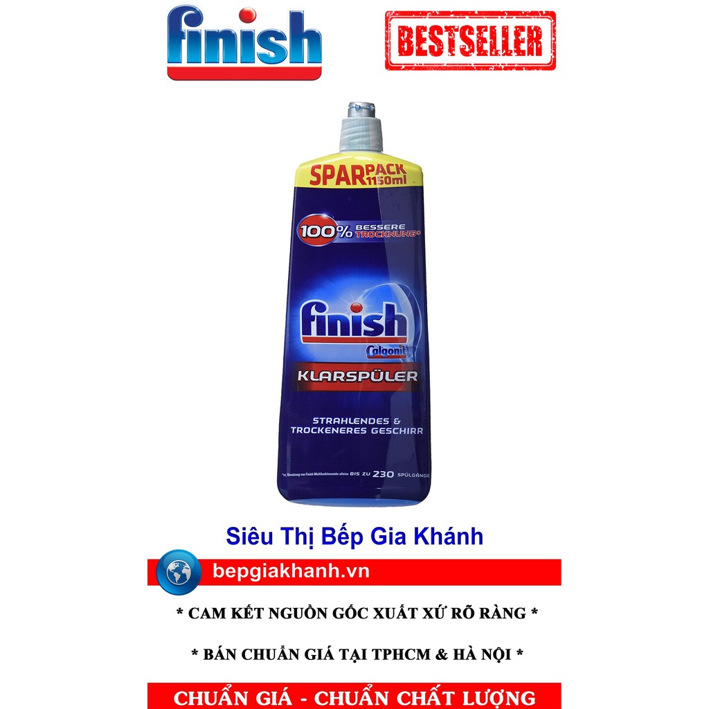 Nước làm bóng Finish 1150ml