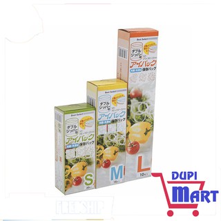 [SIÊU TIỆN ÍCH] Set 3 HỌP túi Zip đựng thực phẩm Nhật Bản - DupiMart