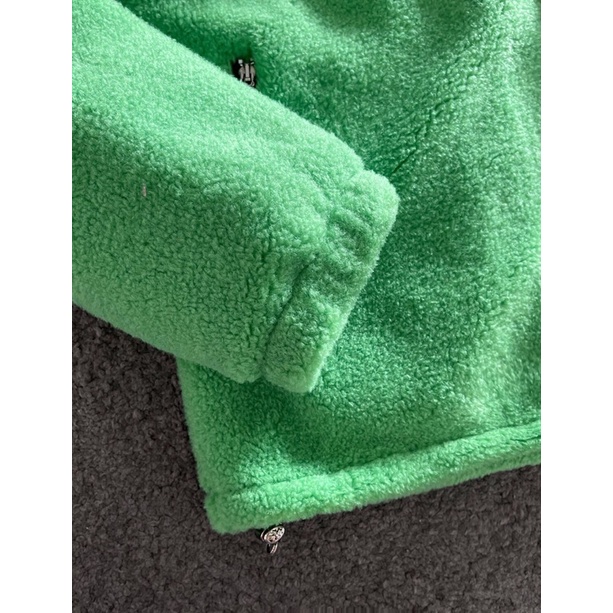 Áo khoác lông cừu cho nam thương hiệu Chrome Heart cao cấp màu xanh thời trang