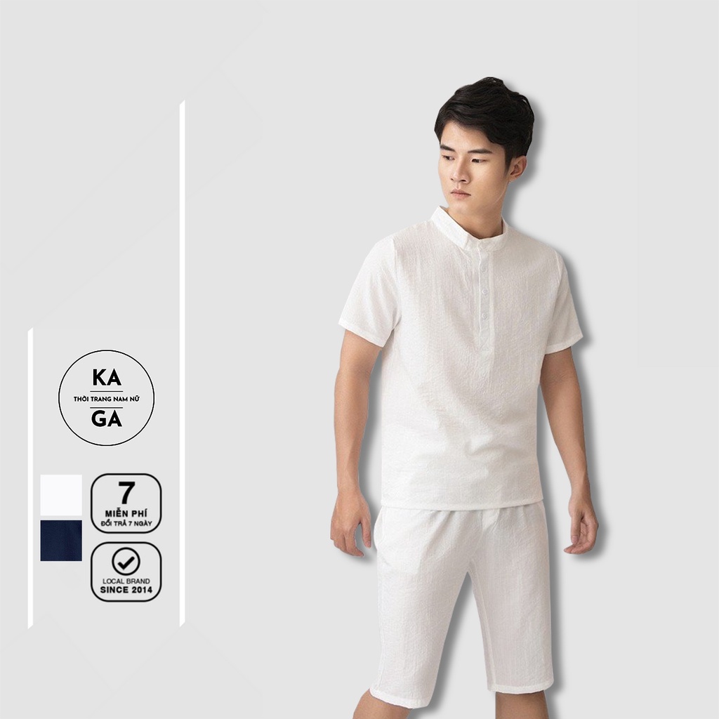 Bộ Quần Áo Nam Vải Đũi Thái Dày Thoáng Mát, Siêu Mềm Mịn, Trẻ Trung Năng Động