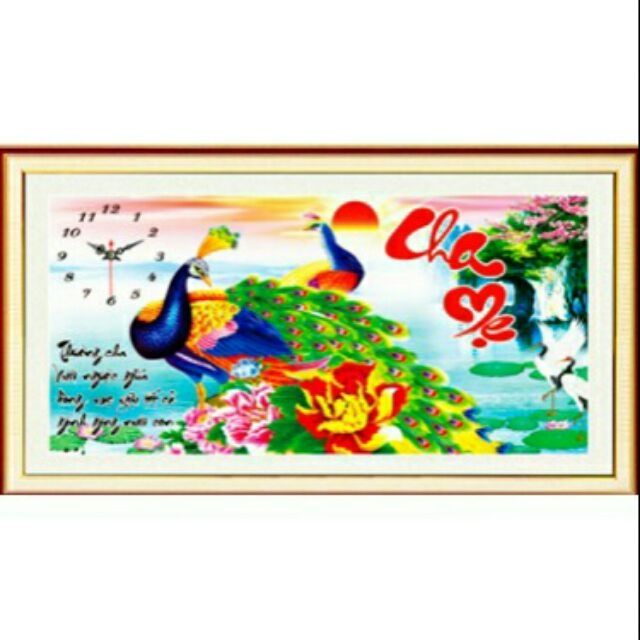Tranh đính đá thành phẩm lv112