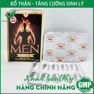Viên uống tăng cường sinh lý MEN PARIS - Hàu biển, Đông trùng hạ thảo, Ba kích, Hộp 40 viên Hiệu quả cao