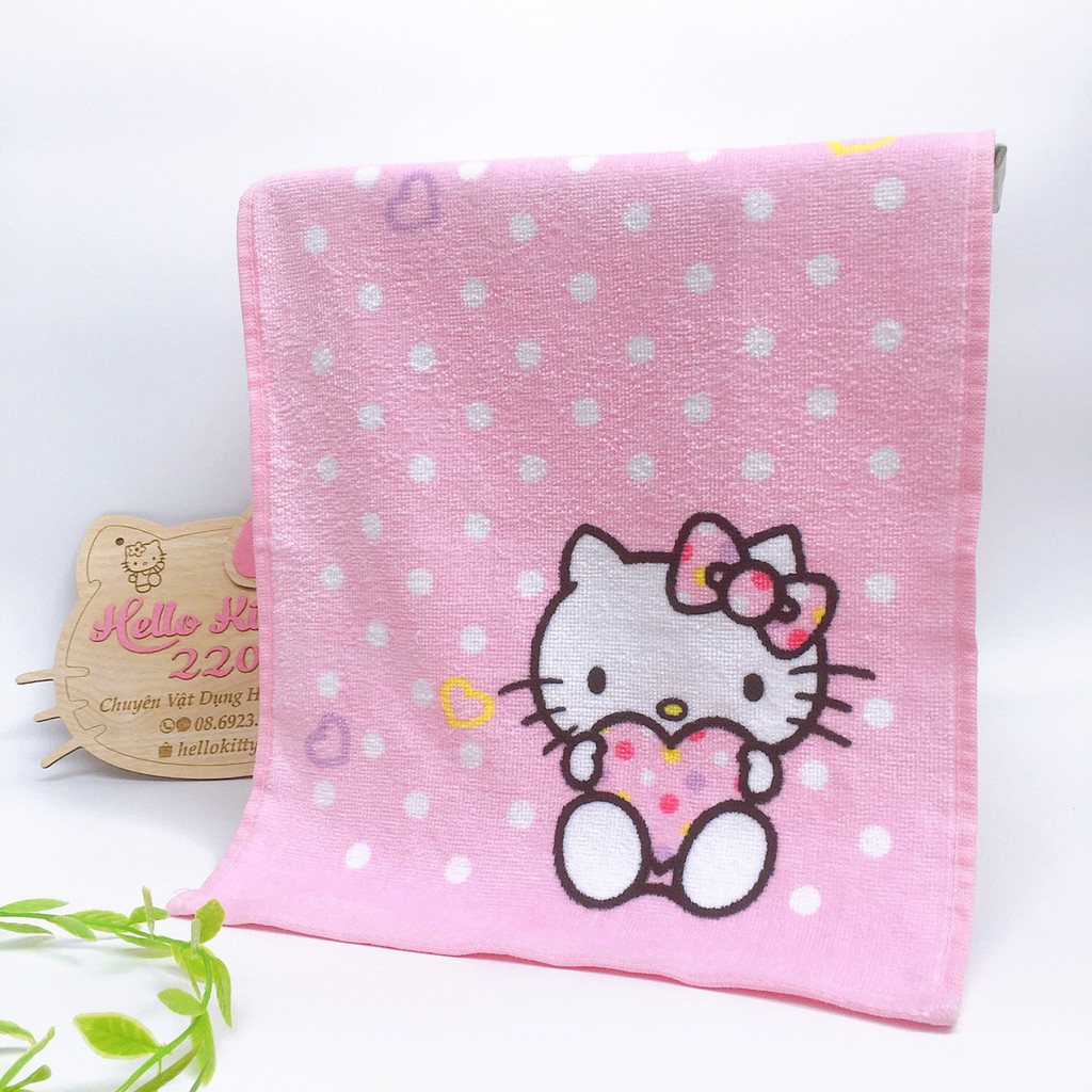 Khăn mặt 26*48cm Hello Kitty