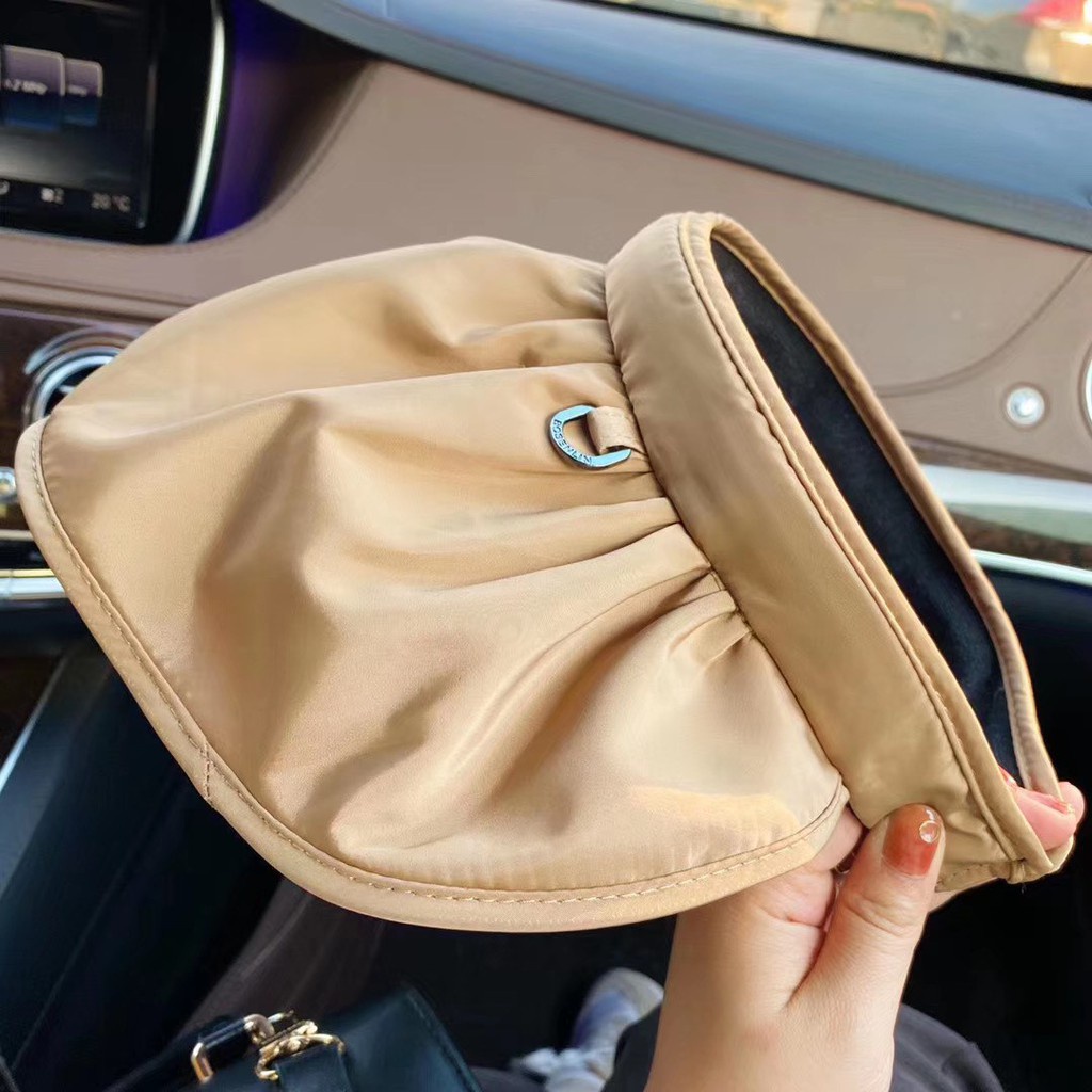 Mũ Chống Nắng Nón Chống Nắng Nửa Đầu Hình Vỏ Sò đa năng 2 in 1 kết hợp gấp gọn làm băng đô thời trang thời