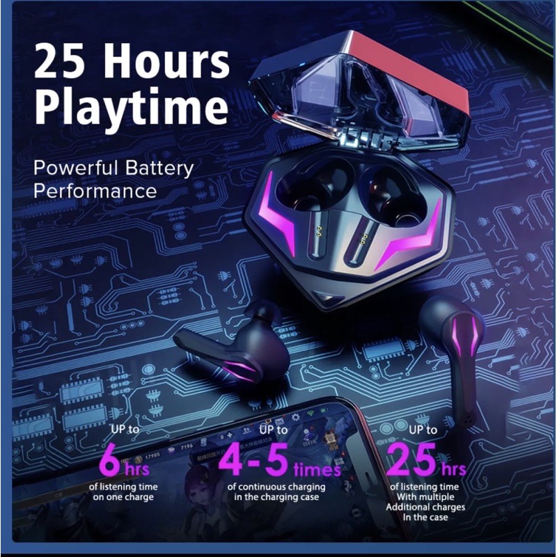 ZNT Gamepods MAX . Tai nghe không dây độ trễ thấp 2021 | BigBuy360 - bigbuy360.vn