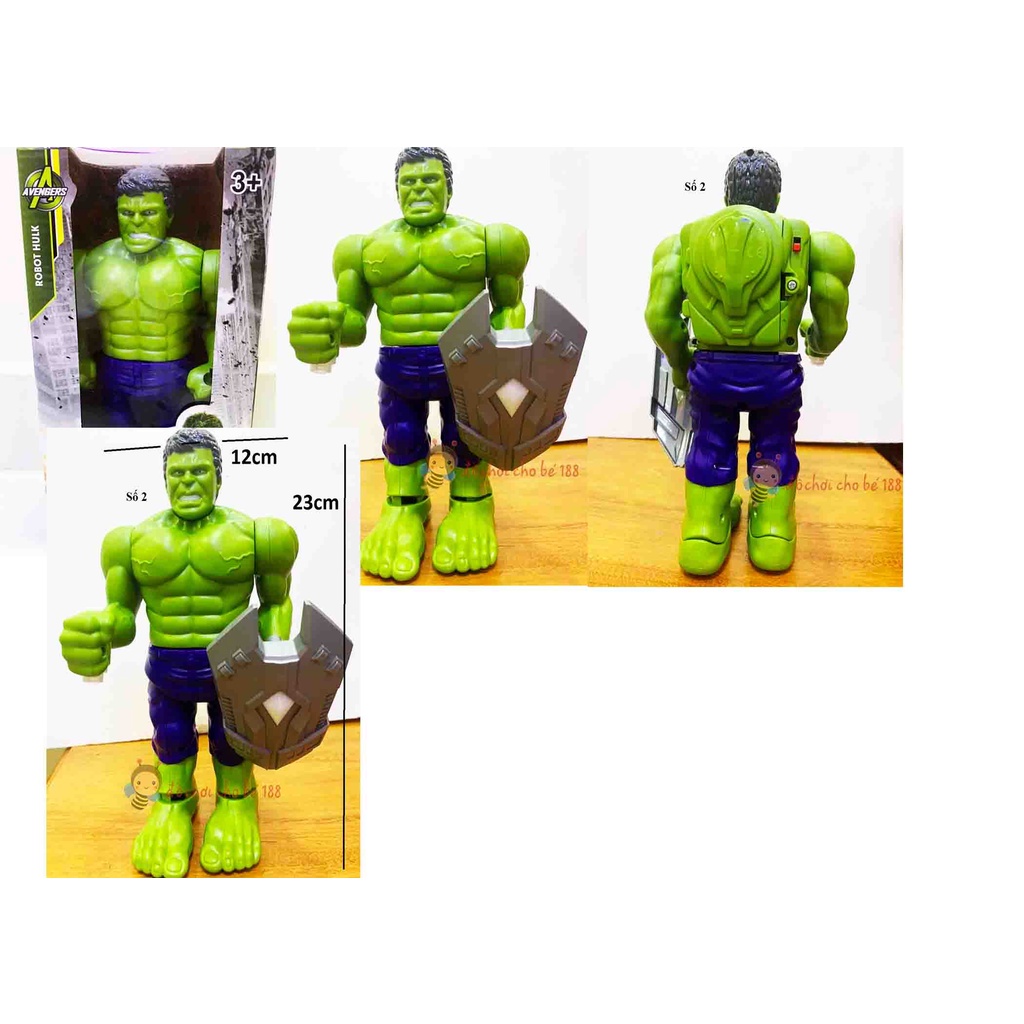 Đồ Chơi Mô Hình Siêu Anh Hùng Marvel Người Khổng Lồ Xanh Hulk Cao 25cm