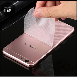 Miếng dán carbon mặt sau Realme 5 pro / Q / X2 / Realme X2 Pro / Realme X50 / X50 Pro / Realme 6 / 6 Pro
