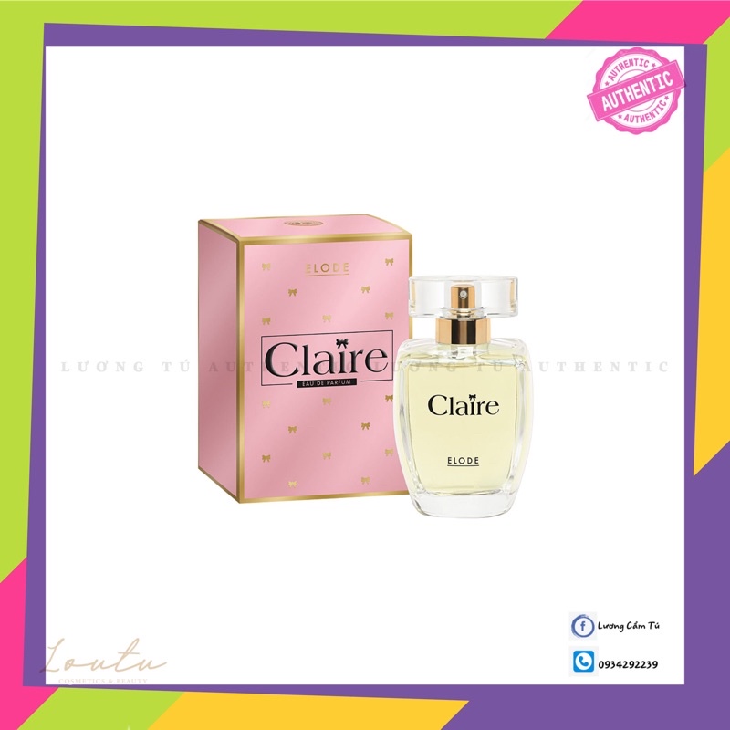 NƯỚC HOA CLAIRE ELODE NEW