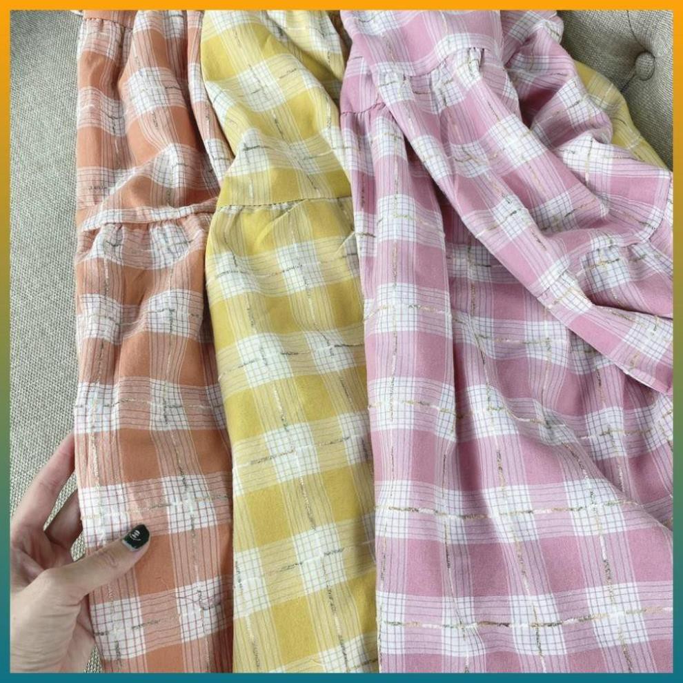 Set Nữ, Set Váy 2 Dây Kẻ Caro Siêu Xinh Siêu Cute Hàng QC Đẹp Loại 1 | BigBuy360 - bigbuy360.vn
