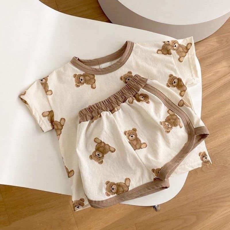Bộ đồ gấu cho bé trai bé gái