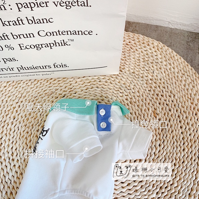 ÁO POLO DIOR CAO CẤP DÀNH CHO CHÓ MÈO