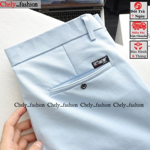 - QUẦN SHORT TÂY ÂU NAM HÀNG ĐẸP CO GIÃN NHẸ - KHÔNG NHẮN - KHÔNG XÙ - KHÔNG PHAI MÀU Chely_fashion