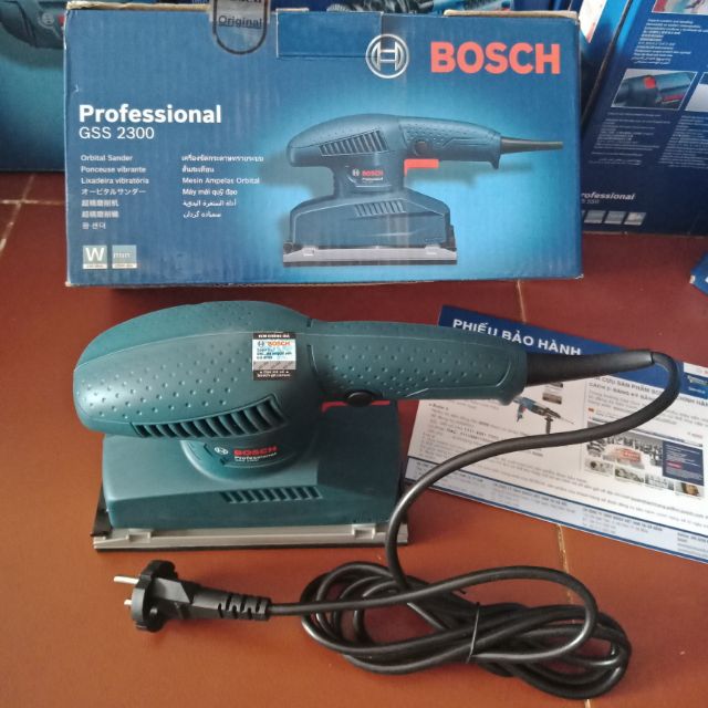 92mm x 182mm Máy chà nhám rung Bosch GSS 2300