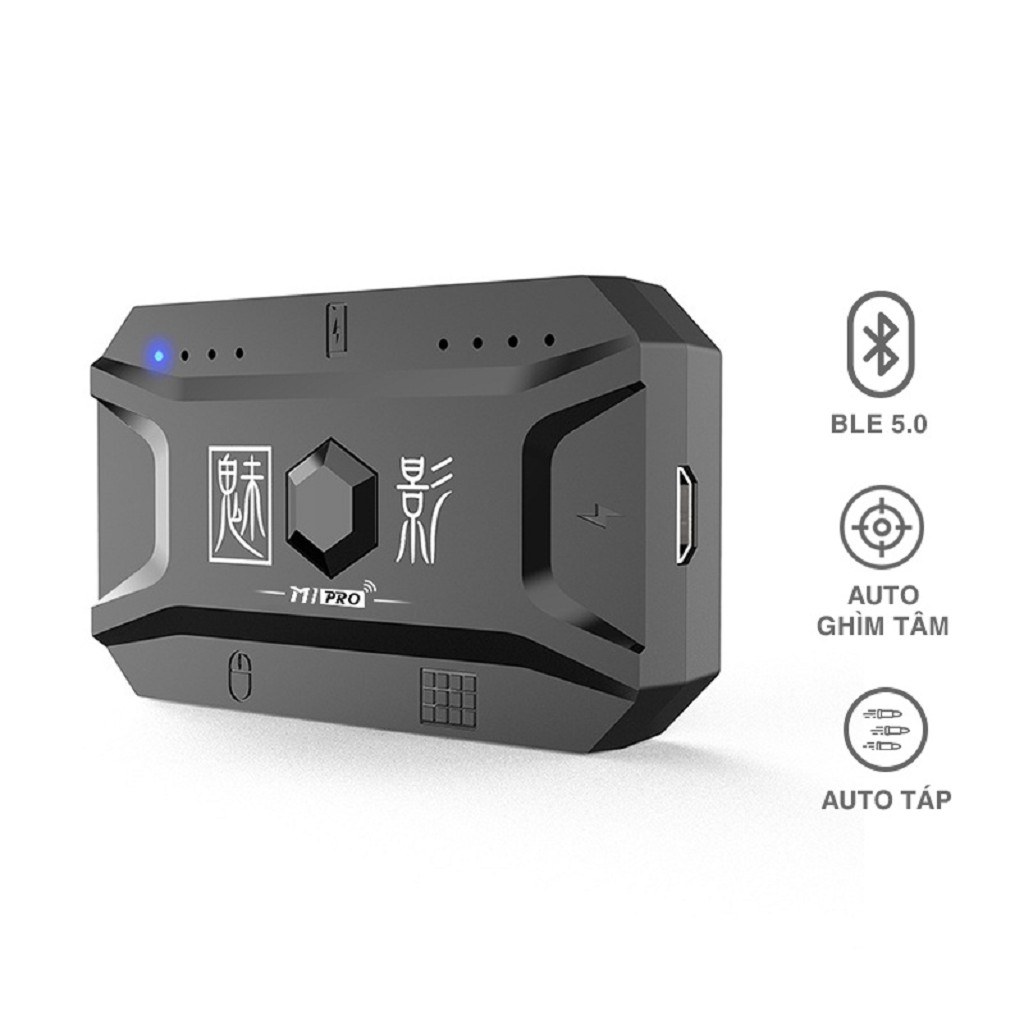 Meiying M1 Pro - bộ chuyển đổi bàn phím chuột chơi PUBG Mobile, Free Fire, COD hỗ trợ cả chip MediaTek -Dc4333C4 | BigBuy360 - bigbuy360.vn