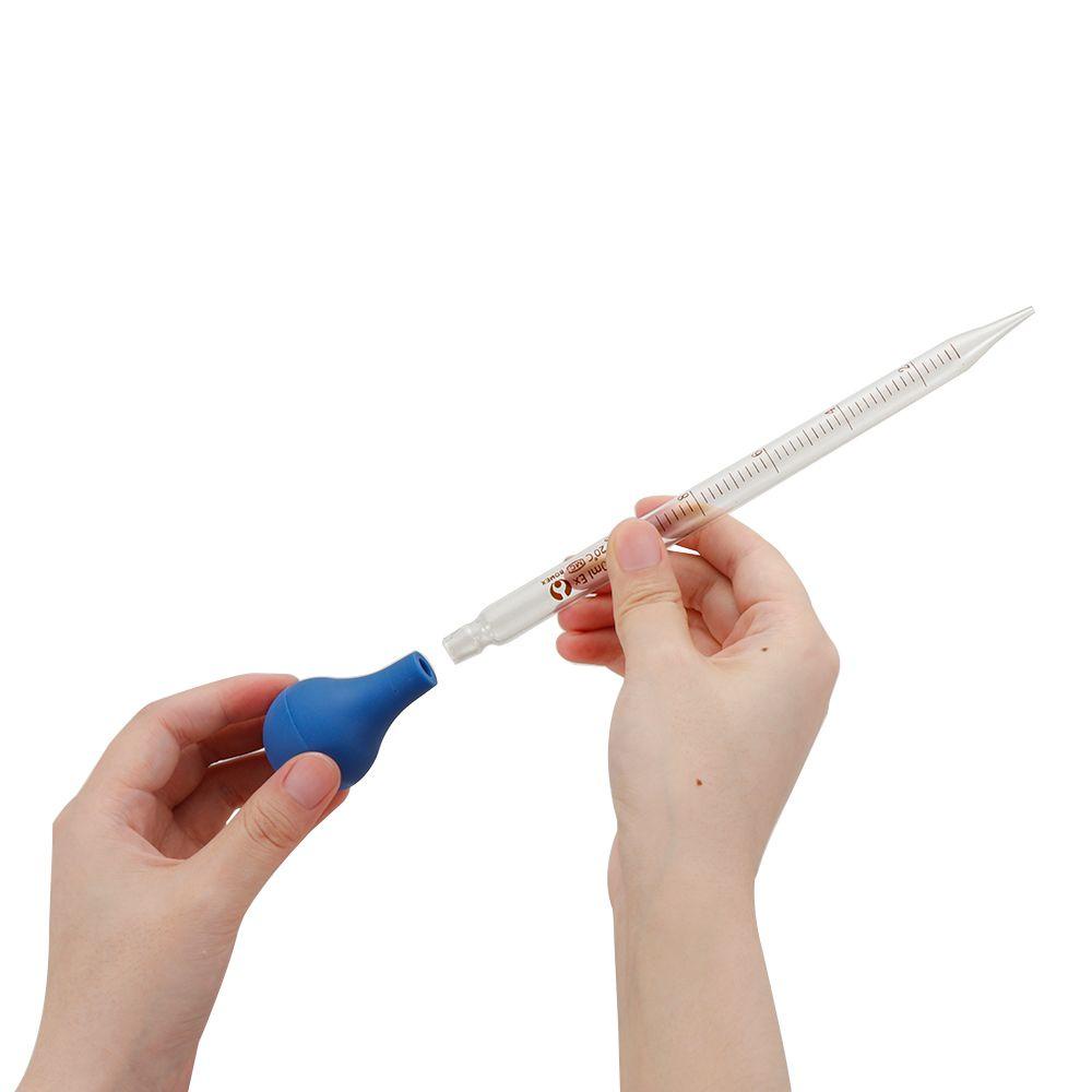 CHOOKEY Ống Thủy Tinh Nhỏ Giọt Đầu Cao Su Trong Suốt Tiện Dụng