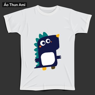 ⚡️FREESHIP⚡️Áo Thun In Hình Chibi Khủng Long Cực Cute 2020
