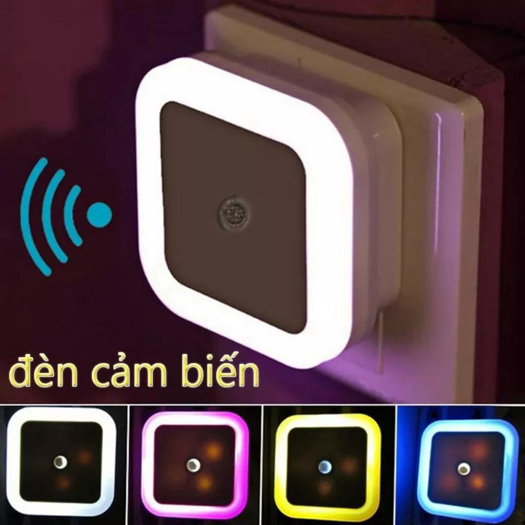 Đèn ngủ vuông cảm biến ánh sáng