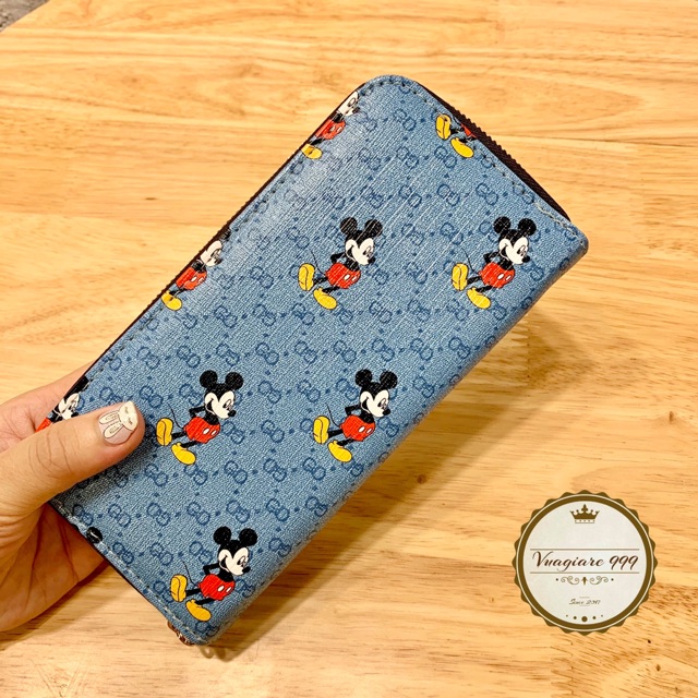 Ví bóp nữ dáng dài cầm tay đẹp giá rẻ MICKEY VD35