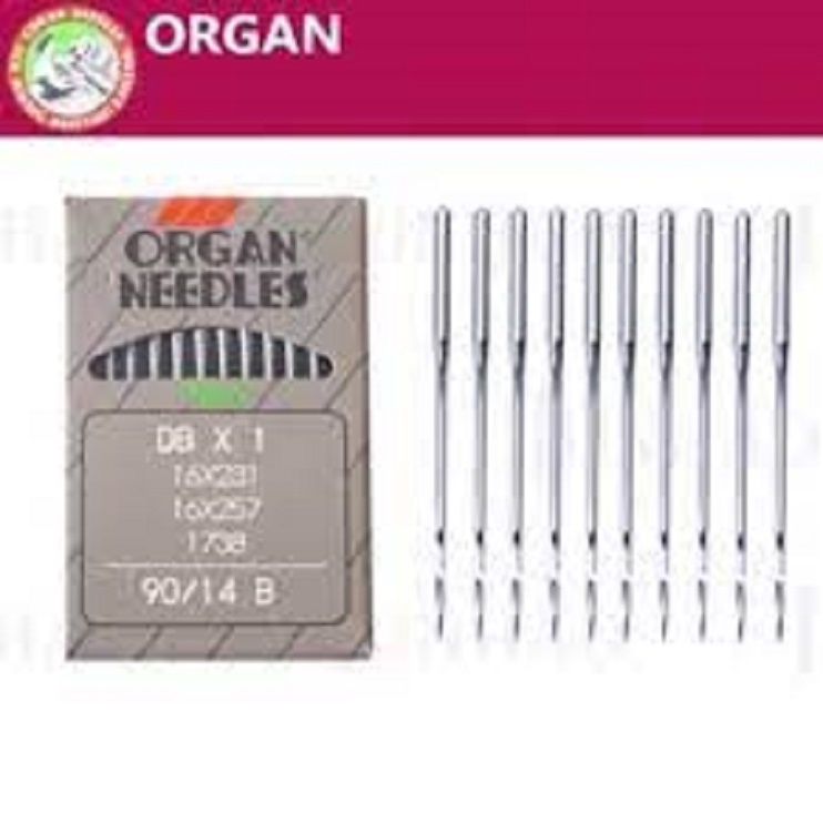 10 cây Kim DBx1 organ Nhật đốt nhỏ dùng cho máy may 1kim công nghiệp