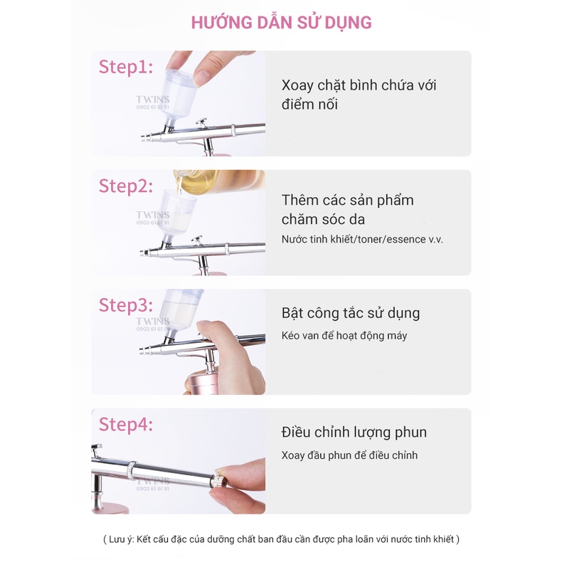 Máy Phun Oxygen Injector Blingbelle Cấp Oxy Cho Da, Trẻ Hóa, Tăng Cường Collagen, Phục Hồi Nhanh Chóng, Tăng Đàn Hồi | BigBuy360 - bigbuy360.vn