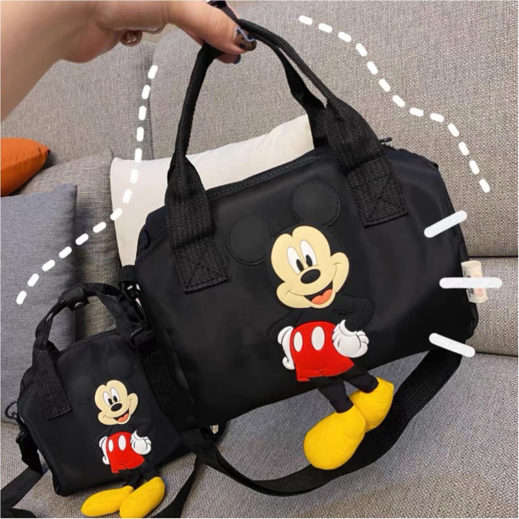 Túi trống mickey cho mẹ và bé siêu tiện lợi khi ra ngoài NCS | BigBuy360 - bigbuy360.vn