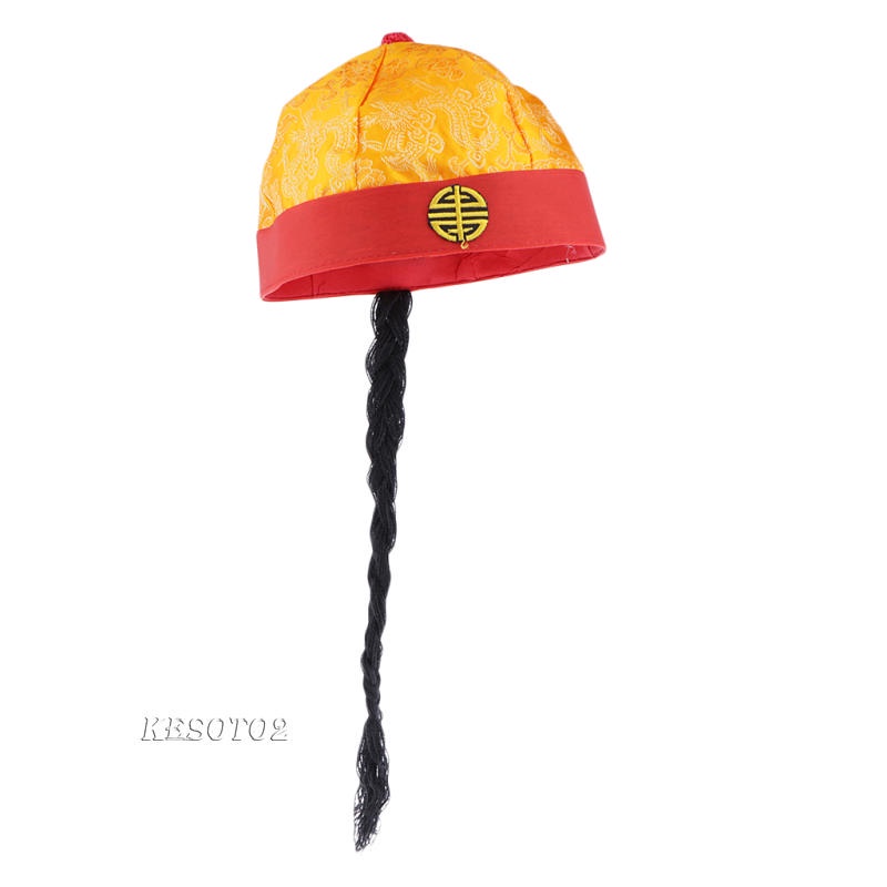 Mũ phong cách hoàng đế Trung Quốc tùy chọn màu sắc dành cho bé