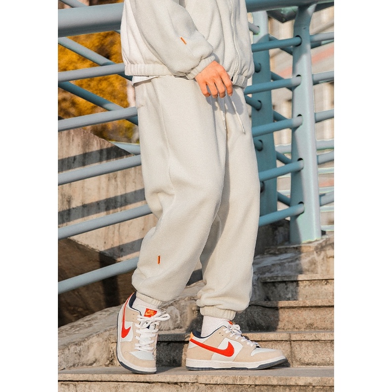 Quần Jogger lông cừu nỉ MEANSTORE pants unisex basic nam nữ cạp chun ống rộng phong cách Hàn Quốc ulzzang
