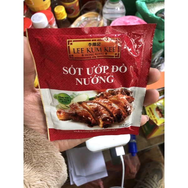 Gói sốt ướp đồ nướng Lee Kum Kee 50gr