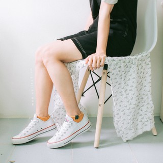 Converse classic trắng cổ thấp