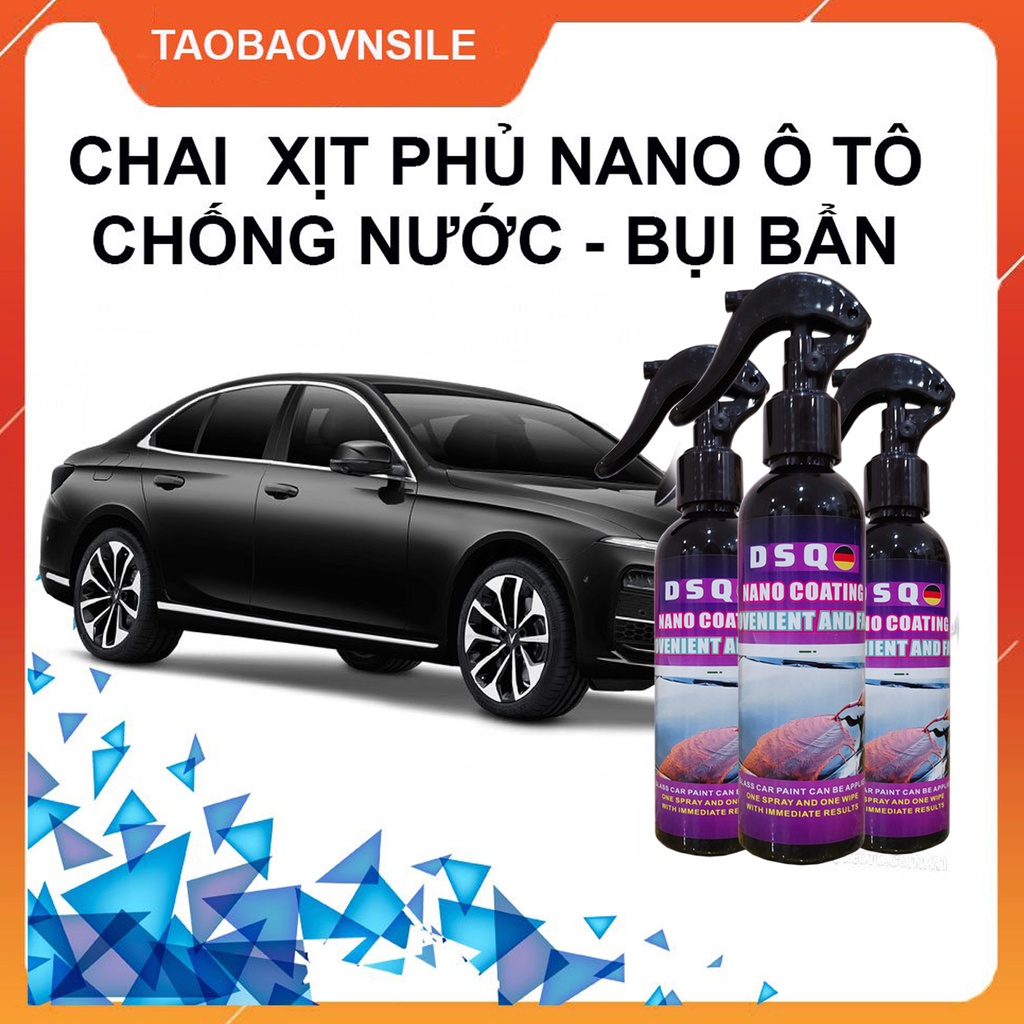 Chai Xịt Phủ Nano Chống Nước Kính, Phủ Bóng Sơn Xe ô tô, Chống Nước Bề Mặt Kính Cận, Kính Có Mũ - MACA COMPANY