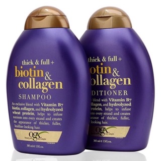 SET DẦU GỘI & XẢ BIOTIN 385ML kích mọc tóc