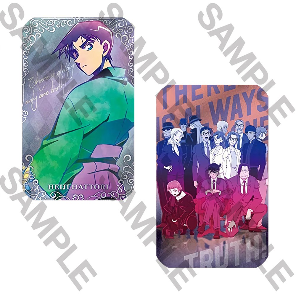 Ảnh card bo góc in hình THÁM TỬ LỪNG DANH CONAN Detective Conan ver LÒE LOẸT thẻ bo viền 5*8cm anime chibi 1 tấm