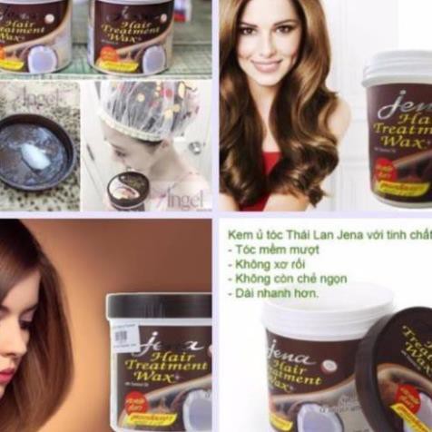 Kem Ủ Tóc Dầu Dừa Jena Coconut Hair Treatment Wax (500ml)