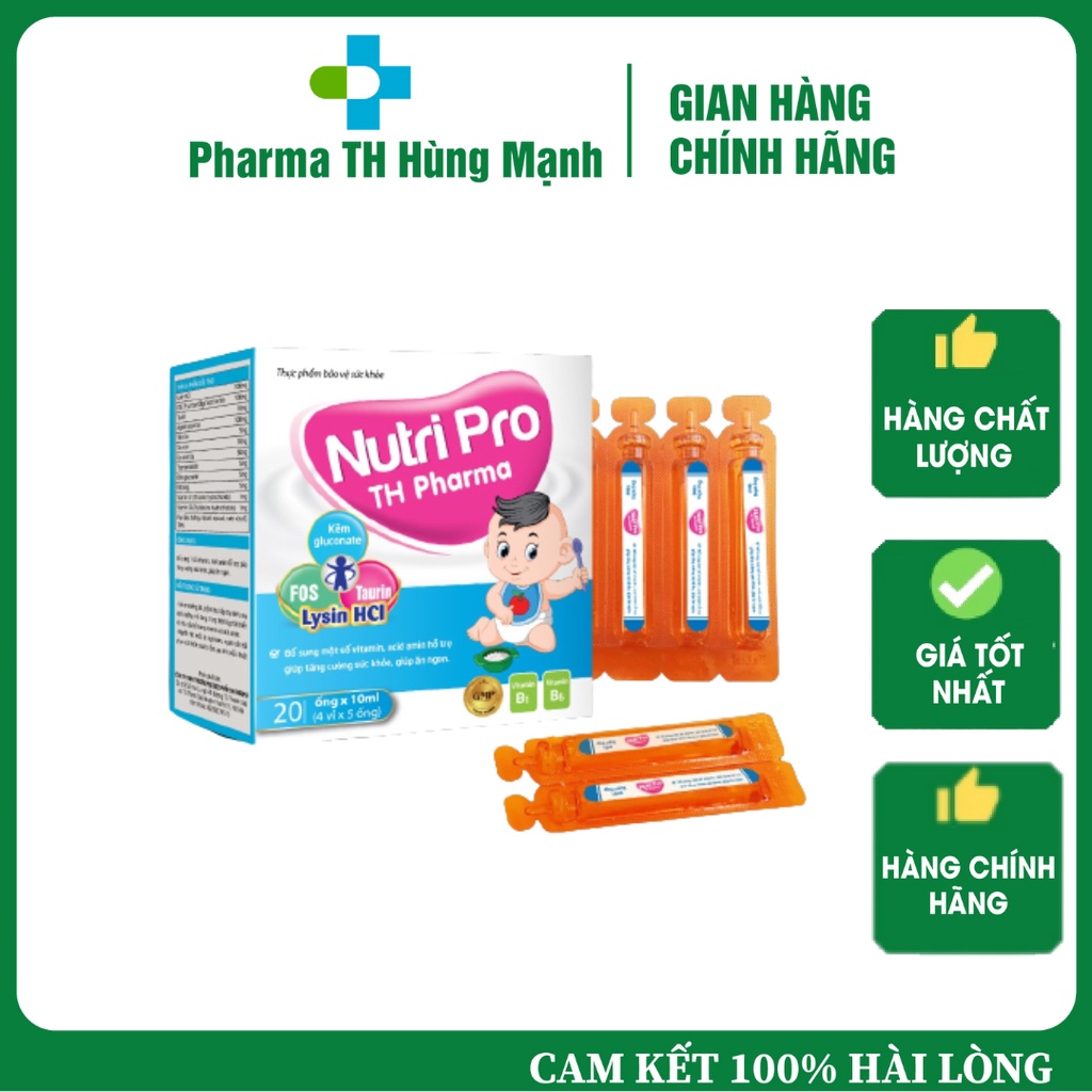 Thực Phẩm Tăng Cường Sức Khỏe Giúp Ăn Ngon Nutripro Th Pharma