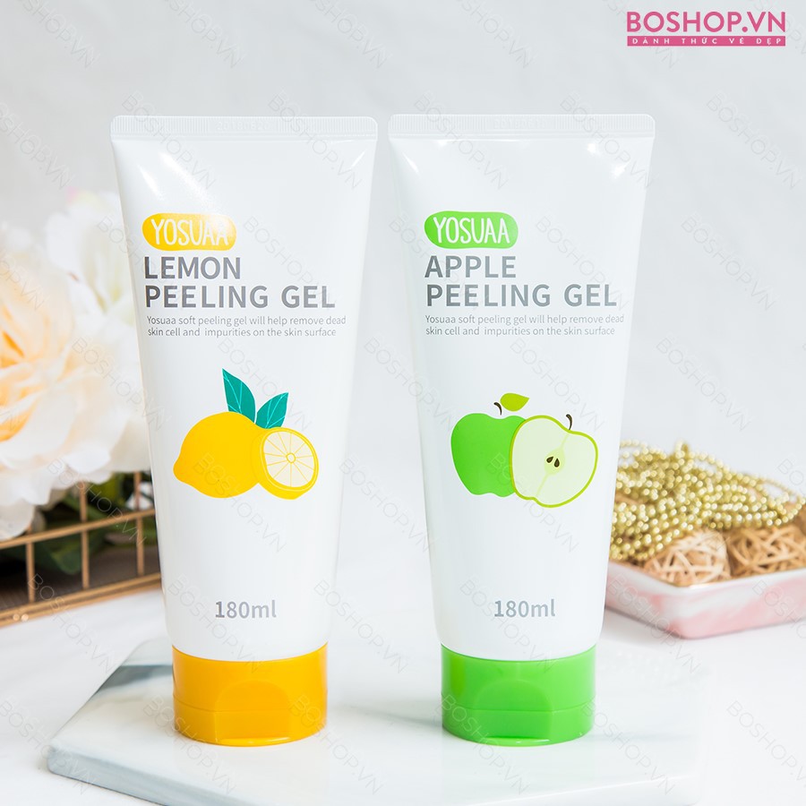 GEL TẨY TẾ BÀO CHẾT LÀM SÁNG DA YOSUAA PEELING GEL 180ML CHÍNH HÃNG - 4732